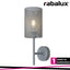 CALLIA, METAL WALL LAMP, E14 1X MAX 25W, GREY