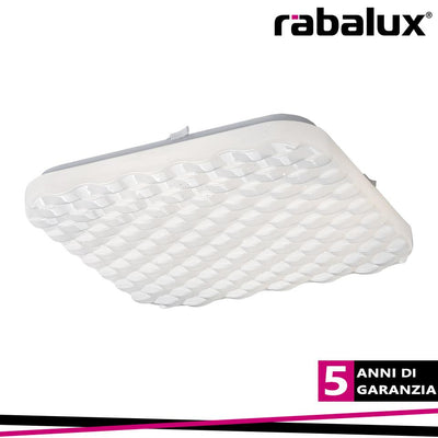 ELDRICK, PLASTIC CEILING LAMP,WHITE STARRY, BUILT-IN LED 24W