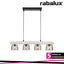 CARDAMOM, INDOOR PENDANT LAMP, E14 4X MAX 40W, MATT BLACK, W