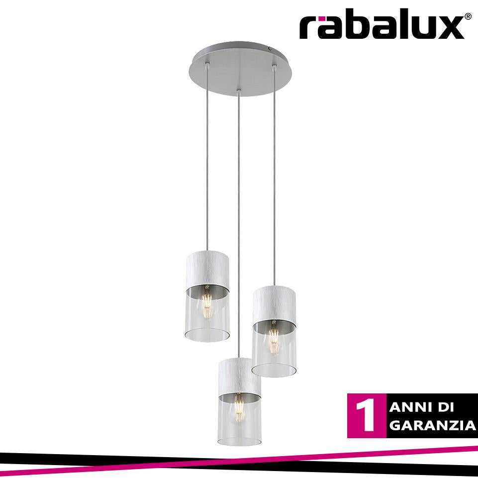 ZELKOVA, INDOOR PENDANT LAMP, E27 3X MAX 40W, D28XH120CM, BR