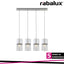 ZELKOVA, INDOOR PENDANT LAMP, E27 4X MAX 40W, D12XH120CM, BR