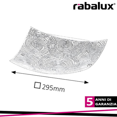 ANDRA, CEILING LAMP 12W 4000K  LED 295X295