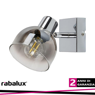 TARIEN, INDOOR WALL LAMP, E14 1X MAX 40W, CHROME,GRADIENT  T