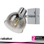 TARIEN, INDOOR WALL LAMP, E14 1X MAX 40W, CHROME,GRADIENT  T