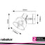 TARIEN, INDOOR WALL LAMP, E14 1X MAX 40W, CHROME,GRADIENT  T
