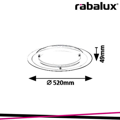 LORNA CEILING LED 22W