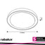 EVEREST, SMART WIFI LED CEILING LAMP, SILVER WITH WHITE SHAD