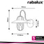 NESRIN, METAL WALL LAMP , E27 1XMAX 40W, GOLD, BEIGE