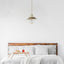 NESRIN, METAL PENDANT LAMP , E27 1XMAX 40W, GOLD, BEIGE, TEX