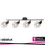 BELANO, METAL SPOT , E27 4XMAX 40W, MATT BLACK