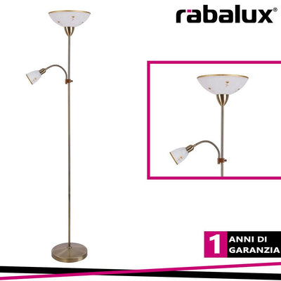 ART FLOWER, FLOORLAMP, WITH READING ARM, H180CM