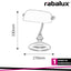 BANK, WRITING DESK LAMP, H33CM