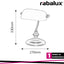 BANK, WRITING DESK LAMP, H33CM