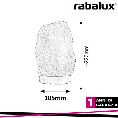 ROCK, SALTLAMP, 2 3 KG