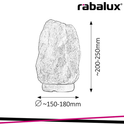ROCK, TABLE LAMP, 6-10KG