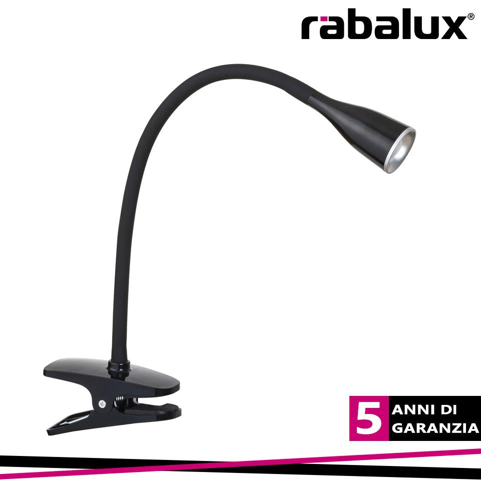 JEFF, CLIP-IN TABLE LAMP WITH IN-BUILT LED