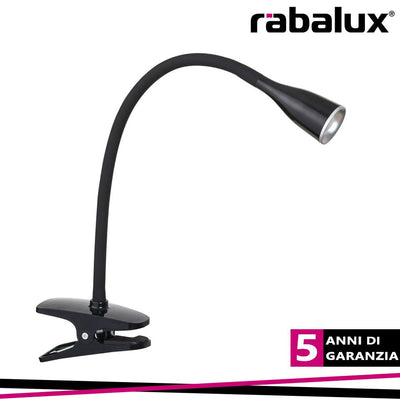 JEFF, CLIP-IN TABLE LAMP WITH IN-BUILT LED