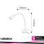 JEFF, CLIP-IN TABLE LAMP WITH IN-BUILT LED