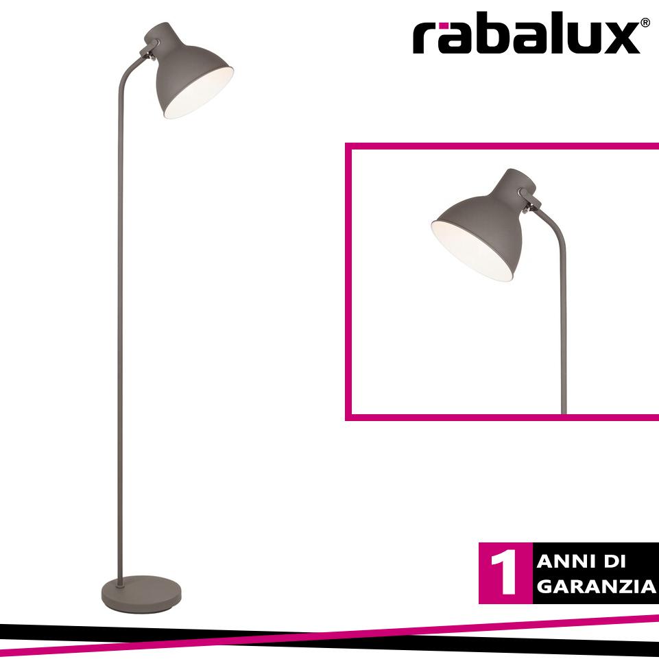 DEREK, INDUSTRIAL STYLE TRENDY GREY FLOOR LAMP