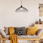 IDUNA, METAL PENDANT LAMP , E27 1XMAX 60W, MATT BLACK