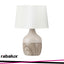 YVETTE, NATURAL STYLE DECORATIVE TABLE LAMP