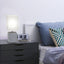 ORLANDO, DECORATIVE GREY TABLE LAMP