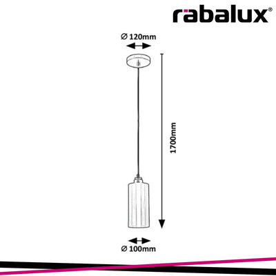 PANTHEA, GLASS PENDANT, E27 1XMAX 40W, GOLD, SEMI-TRANSPAREN