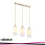 PANTHEA, GLASS PENDANT, E27 1XMAX 40W, GOLD, SEMI-TRANSPAREN