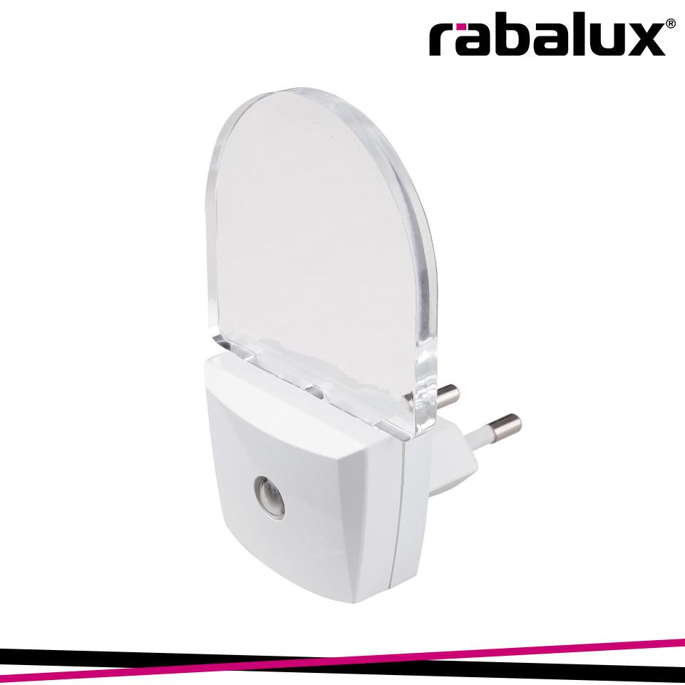 PARIS LUX, LED NIGHT LIGHT, BUILT-IN LIGHT SENSOR, WHITE LIG