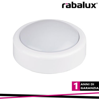 PUSH LIGHT, 2XAA 1,5V BATTERY  EXCL.