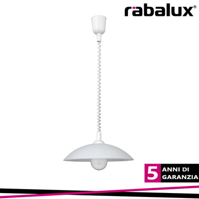 ROUND, PENDANT LAMP, D40CM, WHITE ROLLY