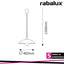 ROUND, PENDANT LAMP, D40CM, WHITE ROLLY
