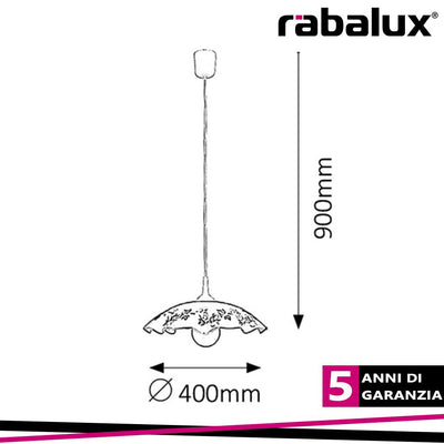 VINO, PENDANT LAMP, D40CM, FIX PENDANT