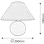 ARIEL, TABLE LAMP ARANCIO