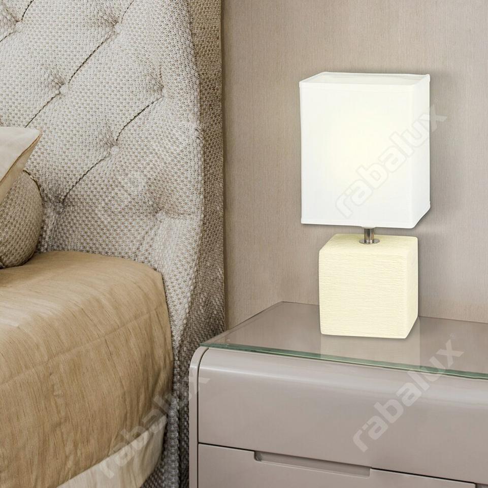 ORLANDO, CERAMIC TABLE LAMP, E14 1X40W