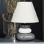 SALEM, CERAMIC TABLE LAMP, E14 1X40W