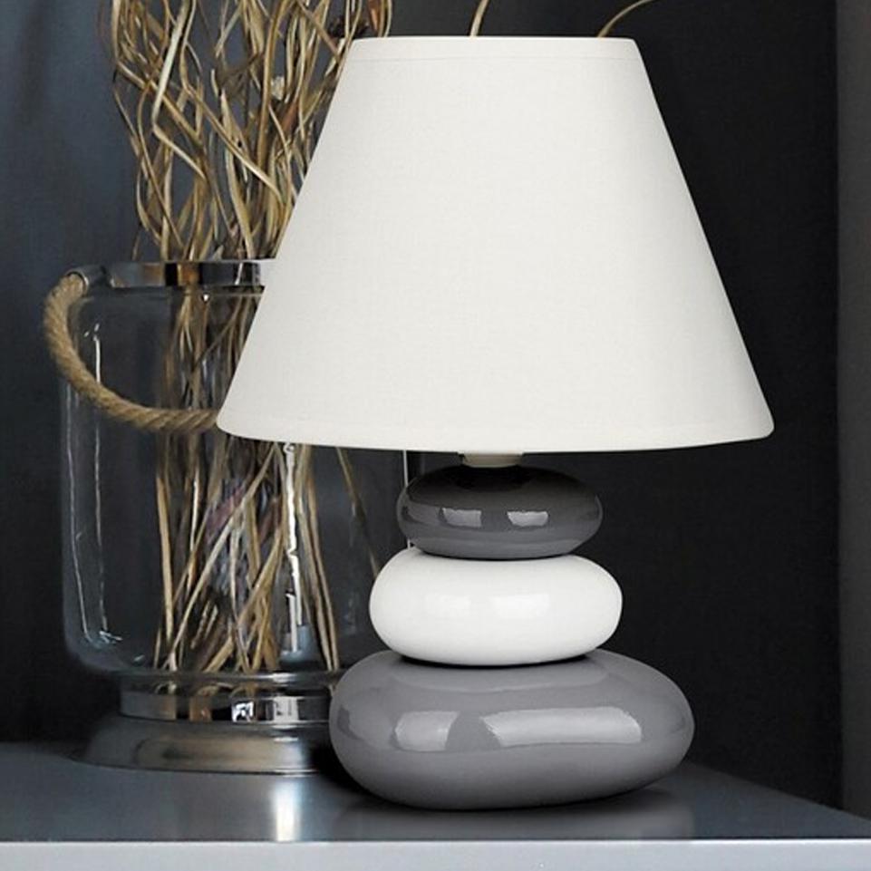 SALEM, CERAMIC TABLE LAMP, E14 1X40W