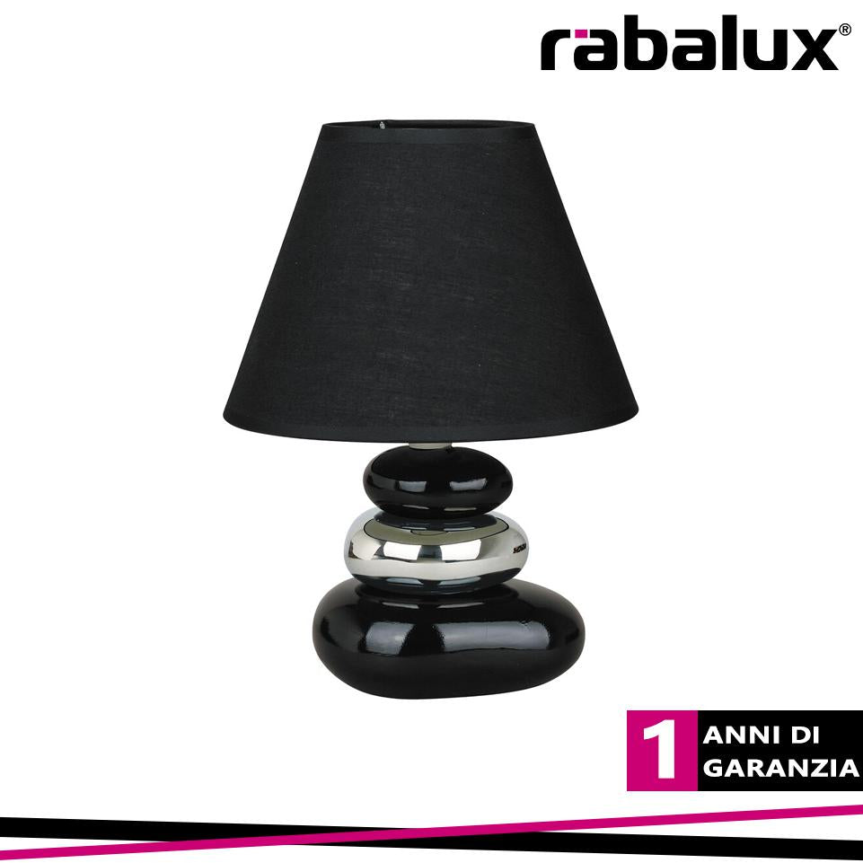 SALEM, CERAMIC TABLE LAMP, E14 1X40W