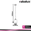 NATINA, PENDANT, BROWN/SATIN CHROME, E14 1X MAX 25W, EXCL.