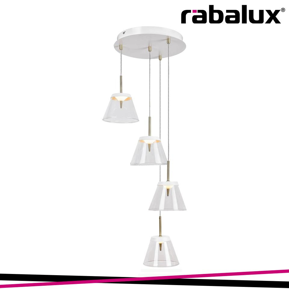 AVIANA, LED 24W PENDANT WHITE/ BRONZEE,  LED
