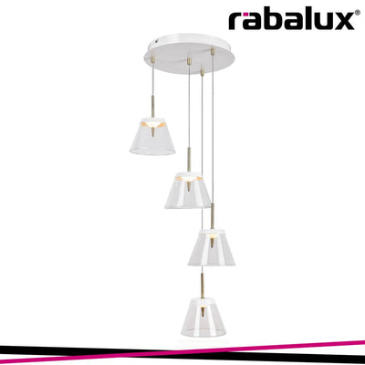 AVIANA, LED 24W PENDANT WHITE/ BRONZEE,  LED