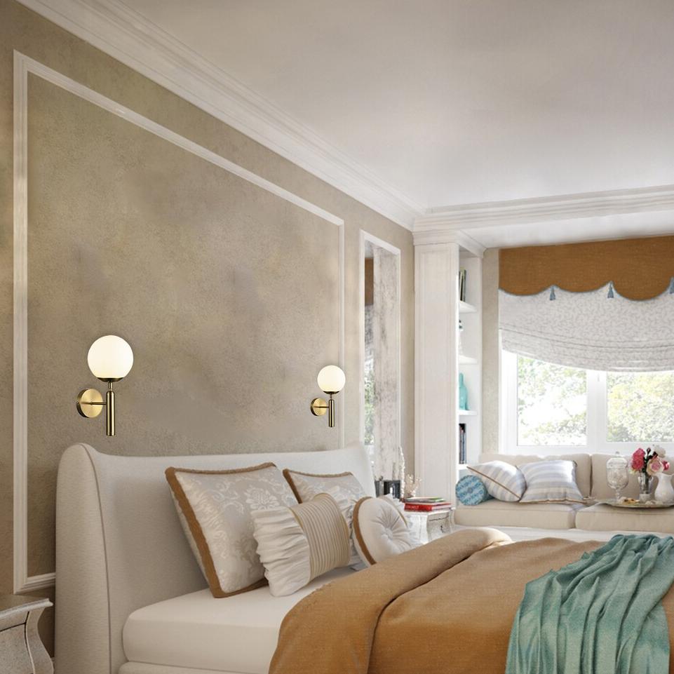 DIVINA WALL LIGHTS E14 MAX 9W  GOLD