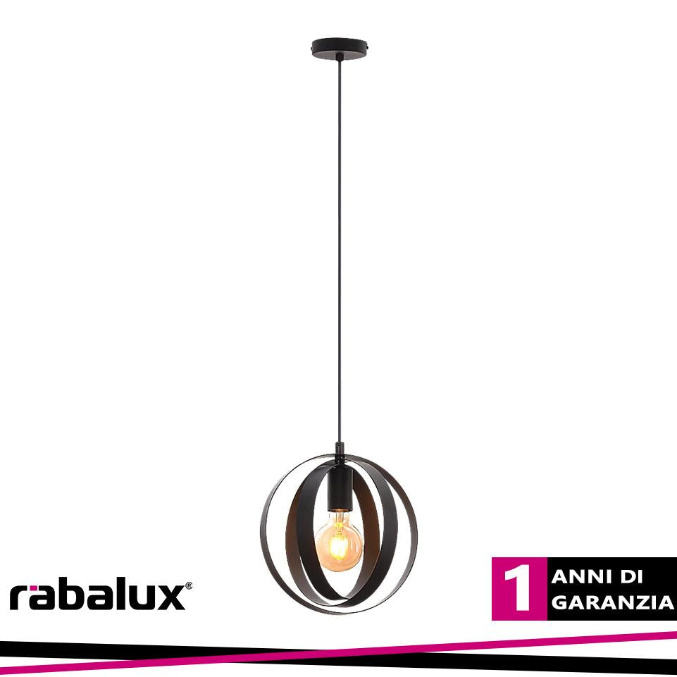 CORTADO, INDOOR IRON PENDANT LAMP, E27 1X MAX 40W, D25XH98CM