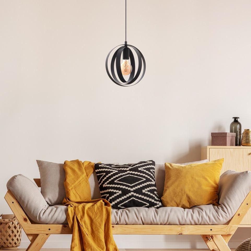 CORTADO, INDOOR IRON PENDANT LAMP, E27 1X MAX 40W, D25XH98CM