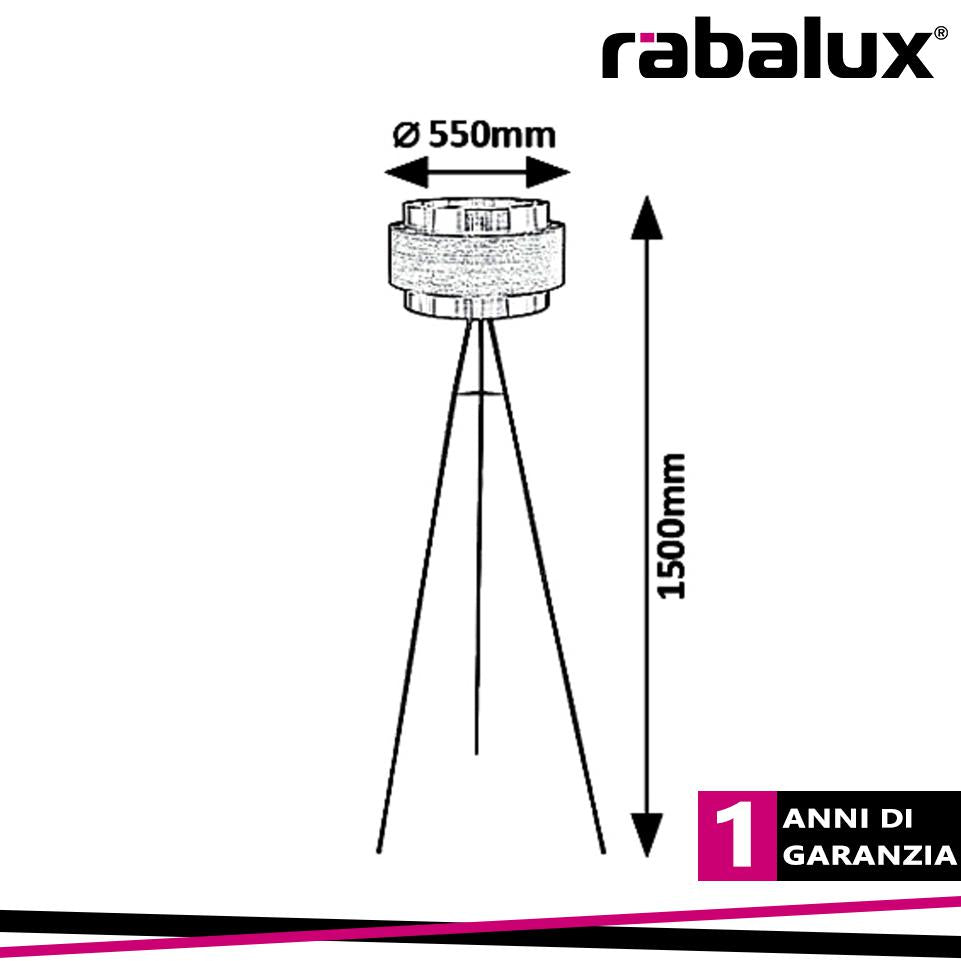 BASIL FLOOR LAMP, E27 MAX 40W
