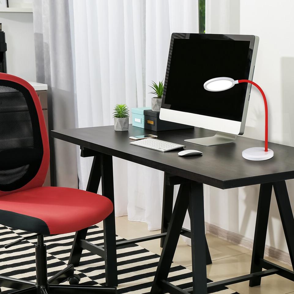 TIMOTHY TABLE LAMP LED 7,5W WITH TOUCH DIMMER RED/WHITE