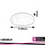 ROB CEILING LIGHTS LED 32W STAR LIGHT EFFECT WHITE