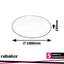 DANNY, CEILING LAMP, WHITE, WHITEBUILT IN LED 80W 6400LM 300