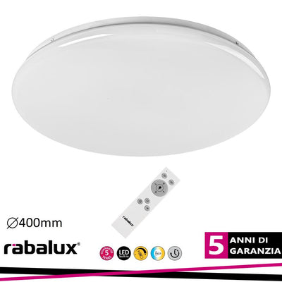 DANNY, CEILING LAMP, WHITE, WHITEBUILT IN LED 36W 3000LM 300
