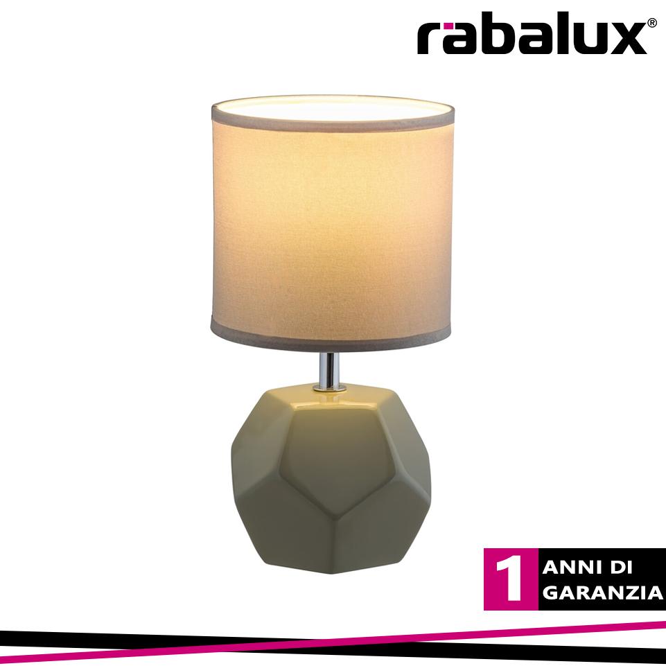 GALEN, TABLE LAMP, GRAY, E14 1X MAX 40W, WITH SWITCH, EXCL.